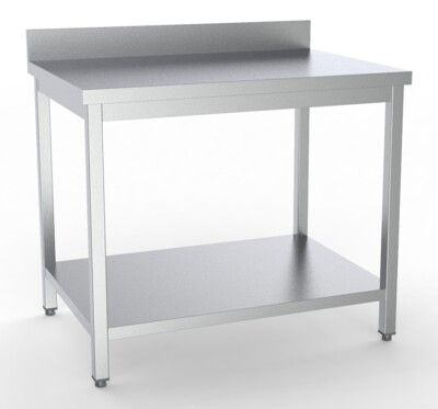 Combisteel 700mm Stainless Steel Worktable with Bottom Shelf
