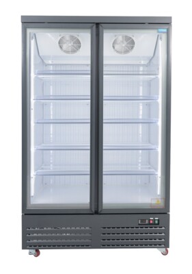 Unifrost HVF22B Double Glass Door Display Freezer 920L