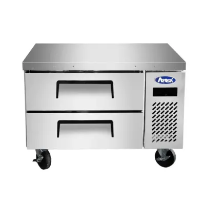 Atosa MGF8448 Double Refrigerated Chefs Table 36" 2-5°C