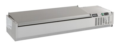 Combisteel Refrigerated Counter Top 1200mm, 4x 1/3 GN Static Cooling