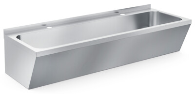 Combisteel Double Wash Basin 1200mm, Stainless Steel AISI 304