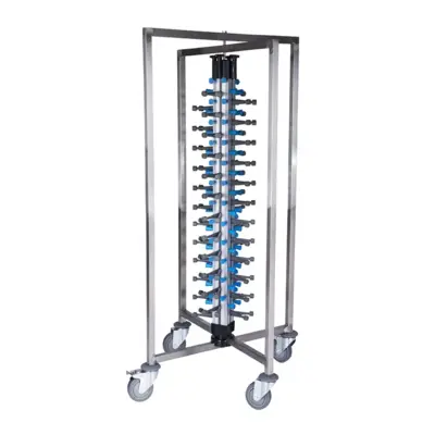 Banks Atlas PS48M Mobile Plate Stacker 48 Rack Commercial Kitchen