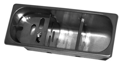 Combisteel Ice Cream Scoop Sink 270x110mm Stainless Steel