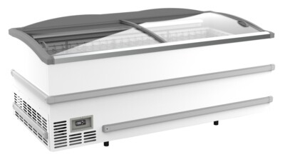 Combisteel Supermarket Chest Freezer 864L Manual Defrost White