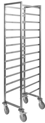 Combisteel Clearing Trolley 1/1 GN, 18 Guide Pairs, 1800mm Height