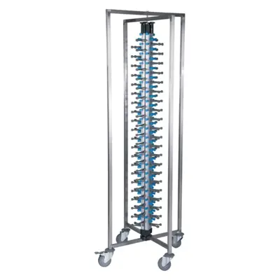 Banks ATLAS PS84M Mobile Plate Stacker 84 Rack Capacity