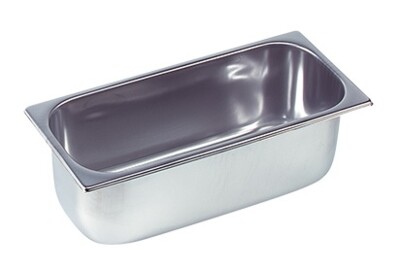 Stainless Steel Ice Cream Tray 5L, 360 x 165 x 120mm