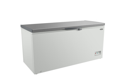 Combisteel Chest Freezer 512L Stainless Steel Cover, Static Cooling