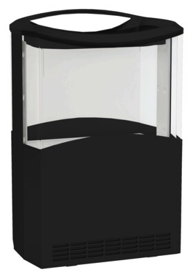 Combisteel Impulse Cooler Black 110L Mobile Display Fridge