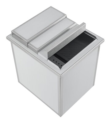 Combisteel Stainless Steel Drop-In Ice Bin 380x446mm