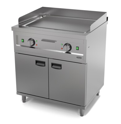 Combisteel Entry 700 Electric Fry Top Chrome, 8.1 kW Double Zone