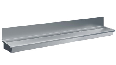 Combisteel Stainless Steel Wash Basin 5 Taps, 3000mm Wide
