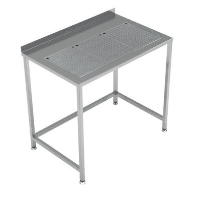 Combisteel Stainless Steel Worktable With Drip Tray 1000x650mm