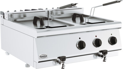 Combisteel Base 700 Electric Fryer 2x10L, 15kW Tabletop