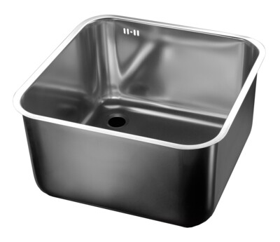 Stainless Steel Sink 400x400x200mm, AISI 304 Grade