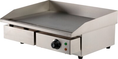 Combisteel Electric Fry Top 3 kW, Smooth Surface, Tabletop