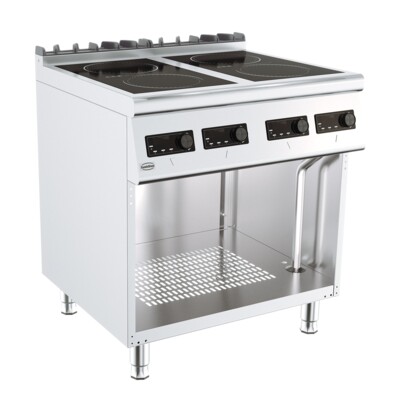 Combisteel Base 700 Induction Electric Range 4 Plate, 14 kW