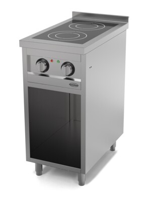 Combisteel Entry 700 Induction Stove 2 Hob, 7kW, Freestanding