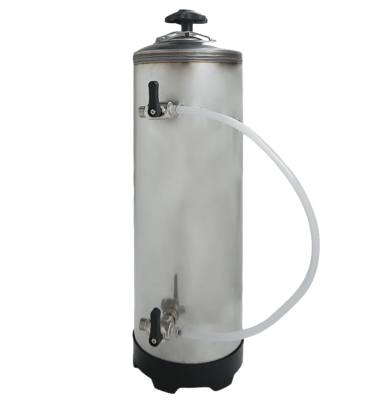 Combisteel Water Softener 16L, Stainless Steel, Manual Operation