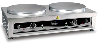 Combisteel Crepe Maker 2 Plates, 400mm Diameter, Electric