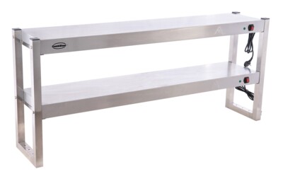 Combisteel Halogen Heated Overshelf 2 Levels, 1500mm, 2.4kW