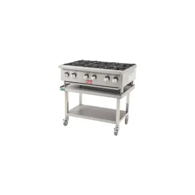 Atlas ES610 Equipment Stand 610x650x600mm Mobile Stainless Steel