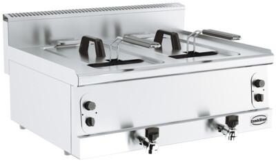 Combisteel Base 600 Gas Fryer 2x8L, 12 kW, 800mm Width