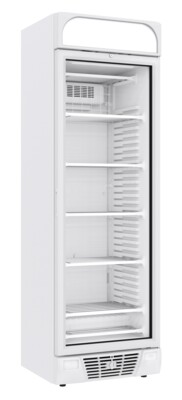 Combisteel Glass Door Freezer 382L, LED Display, Static Cooling