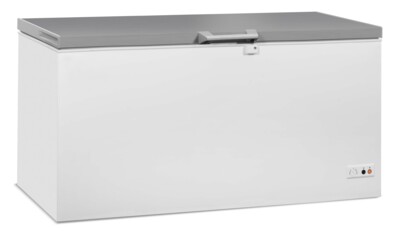 Combisteel Chest Freezer 572L Stainless Steel, LED Lighting