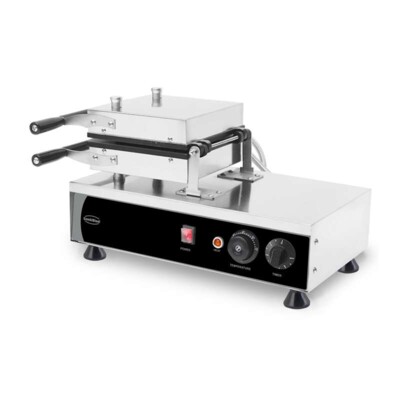 Combisteel Rotating Waffle Iron 2-Piece Brussels, 1.2 kW Tabletop