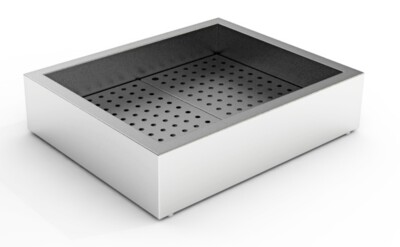 Crushed Ice Bin 2/1 GN, 722×590×170mm, Commercial Grade