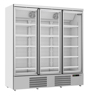 Combisteel 3 Glass Door Freezer JDE-1530F, 1450L, -22°C