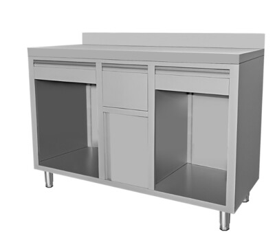 Combisteel Stainless Steel Coffee Worktable 1500x600x1150mm