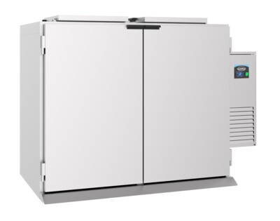 Combisteel Waste Refrigerator 2x240L, Dual Door, Stainless Steel