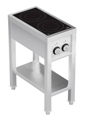 Combisteel Induction Stove 2 Hobs, 7 kW, Open Frame