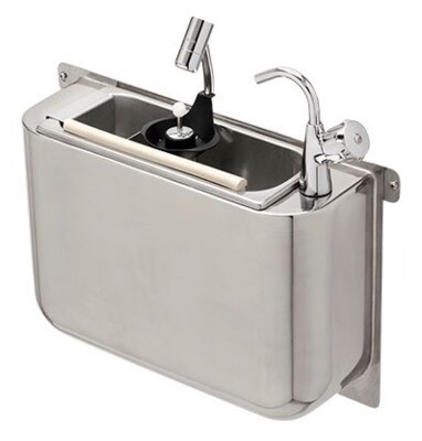 Combisteel Ice Cream Scoop Sink with Water Tap, 410x120mm