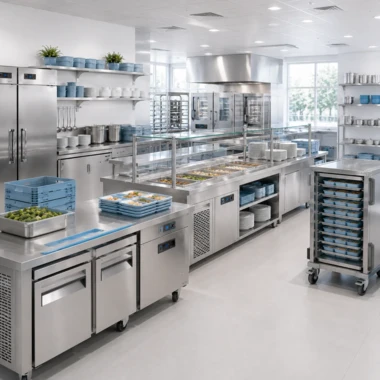 Contract catering kitchen