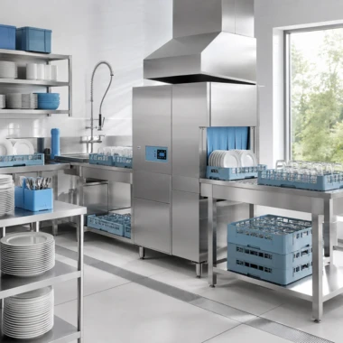 High-capacity dishwashing