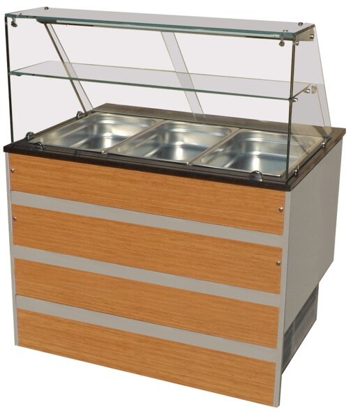 Combisteel Refrigerated Buffet GN 3/1, 3x GN 1/1 Capacity