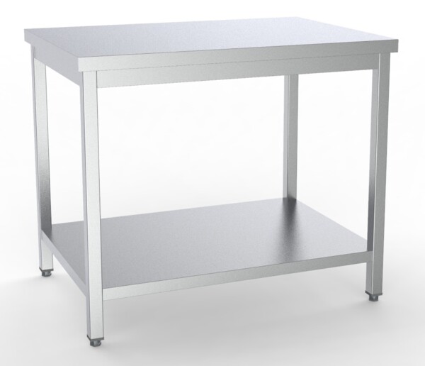 Combisteel Stainless Steel Work Table 1600x700mm with Bottom Shelf