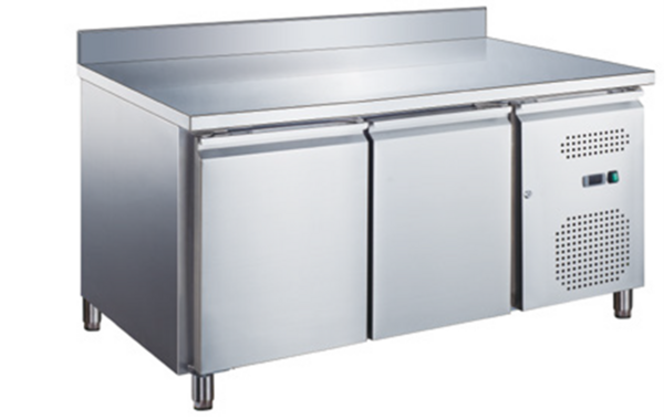 Unifrost CF1360G 2 Door Freezer Counter with Back Splash