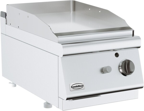 Combisteel Base 700 Gas Fry Top Chrome, 6.5 kW, Tabletop