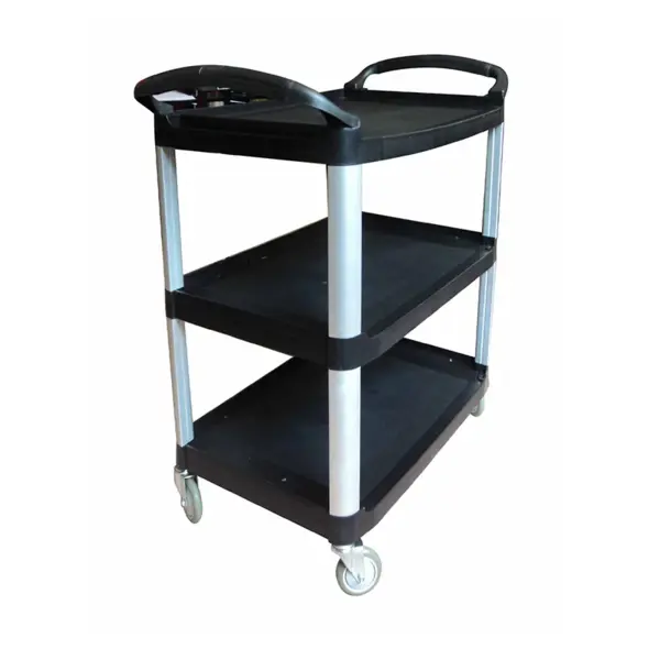 Atlas UST980 Utility Service Trolley 980mm 3-Tier Mobile Cart