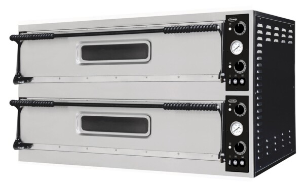 Combisteel Double Pizza Oven 2x3, 6 Pizzas, 12kW Electric