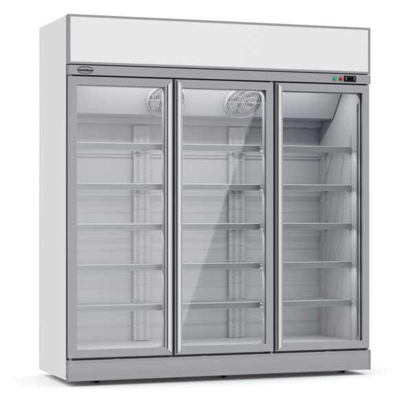 Combisteel 3 Glass Door Freezer INS-1530F, 1480L, -22°C Commercial