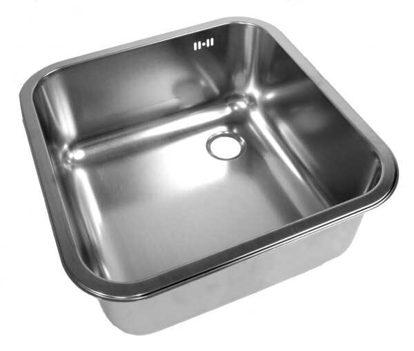 Stainless Steel Sink 335x235x180mm, AISI 304 Commercial Grade