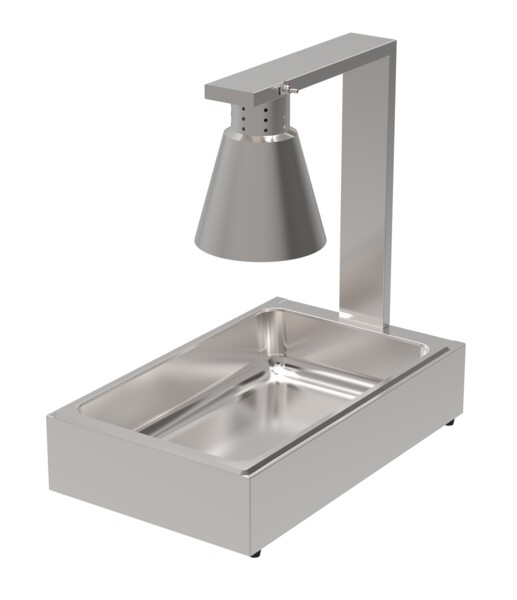 Combisteel Heat Lamp 1 Lamp With GN1/1, 0.25kW Tabletop