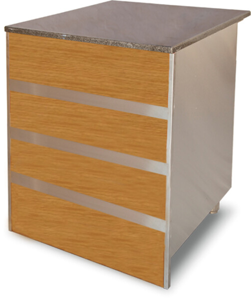 Combisteel Cash Deck 800x800mm, Commercial Kitchen Counter