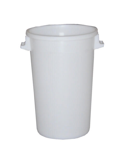 Disposal Bin 100L Commercial Waste Container, 530mm Diameter