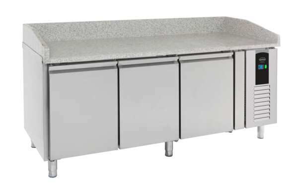 Combisteel Pizza Table 3 Door 410L Energy Line Refrigerated Prep Table